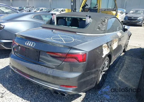 2018 Audi S5 Premium Plus из США, поврежденный, VIN WAUY4GF57JN005703